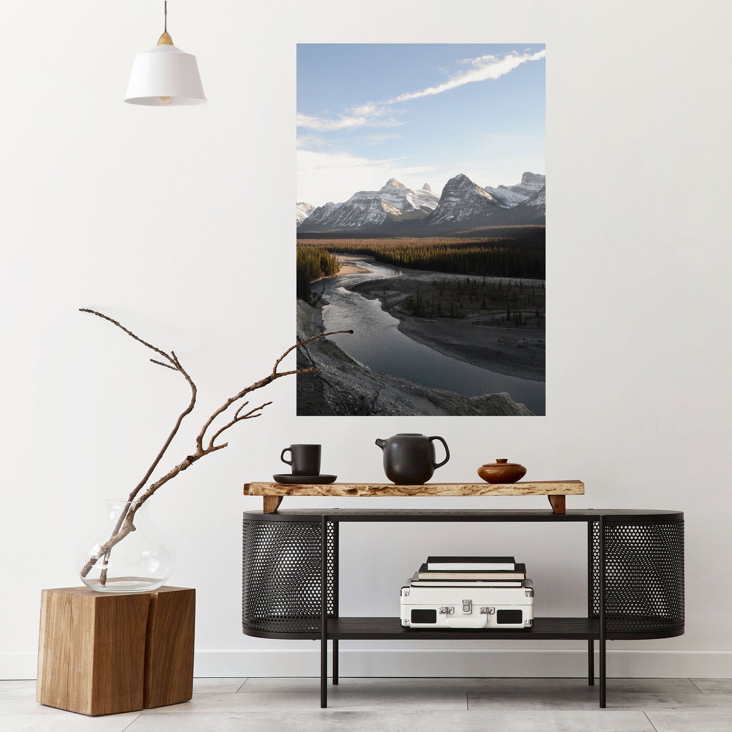 ECHI DELLO SPLENDORE DELLA NATURA Poster verticale staccabile e attaccabile