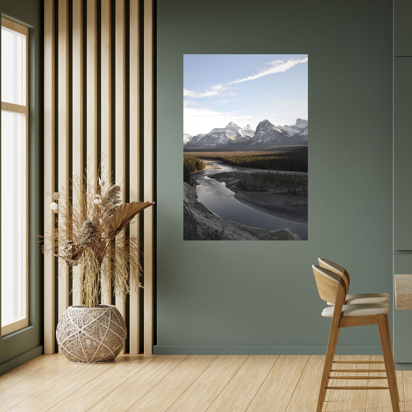 ECHI DELLO SPLENDORE DELLA NATURA Poster verticale staccabile e attaccabile