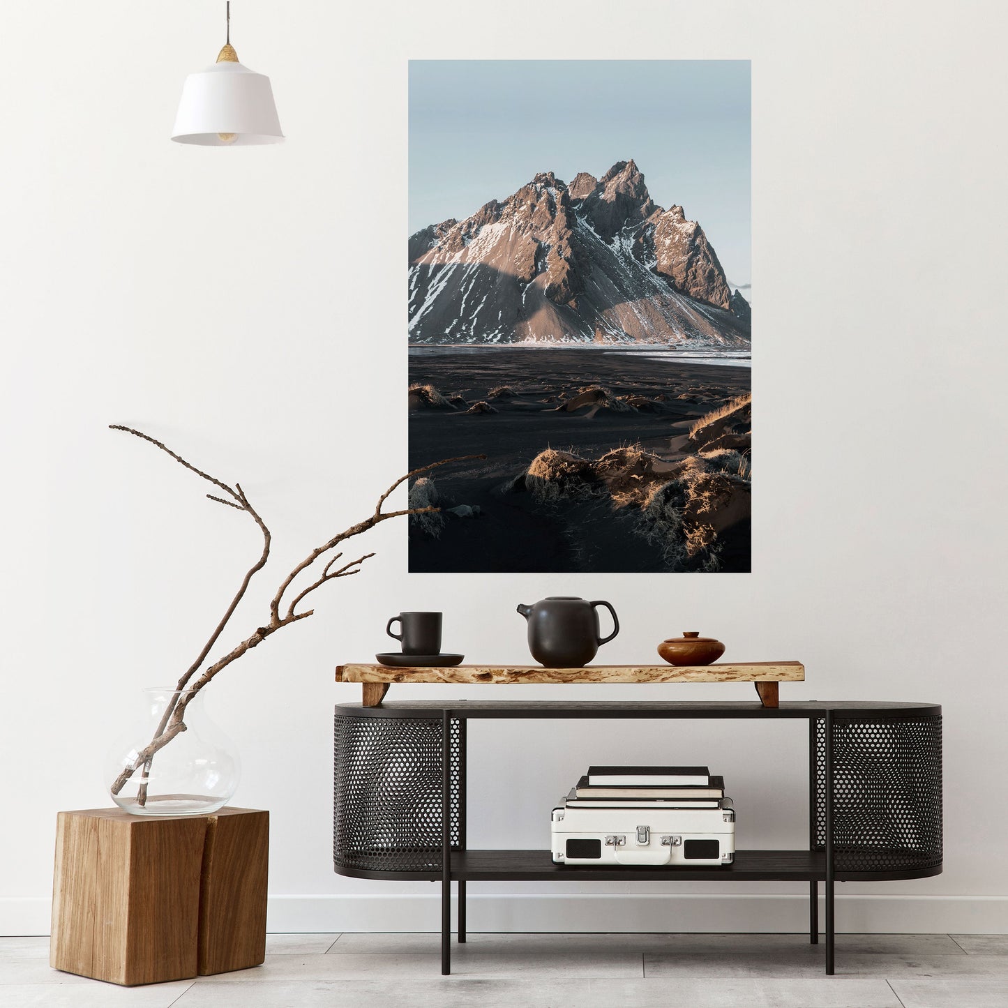 ECHI DI ALTEZZE SENZA TEMPO Poster verticale staccabile e attaccabile