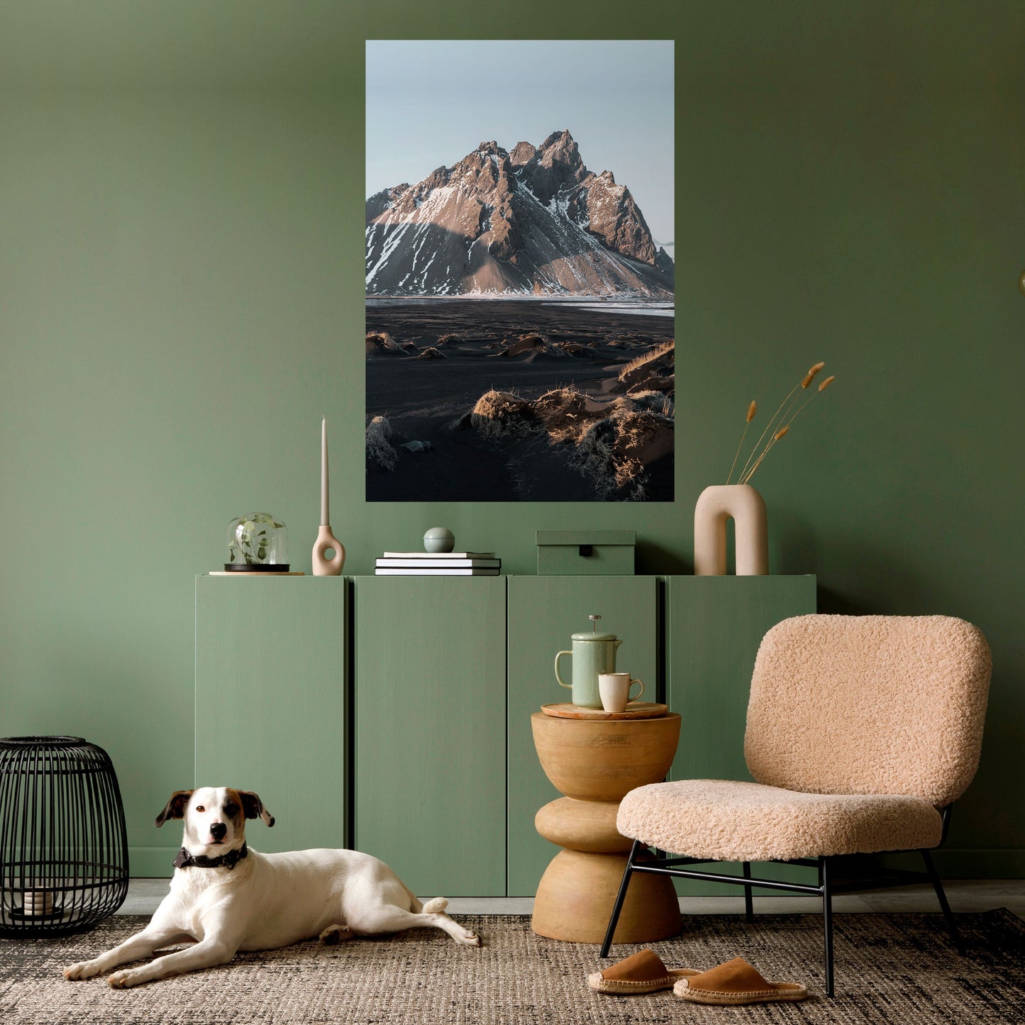 ECHI DI ALTEZZE SENZA TEMPO Poster verticale staccabile e attaccabile