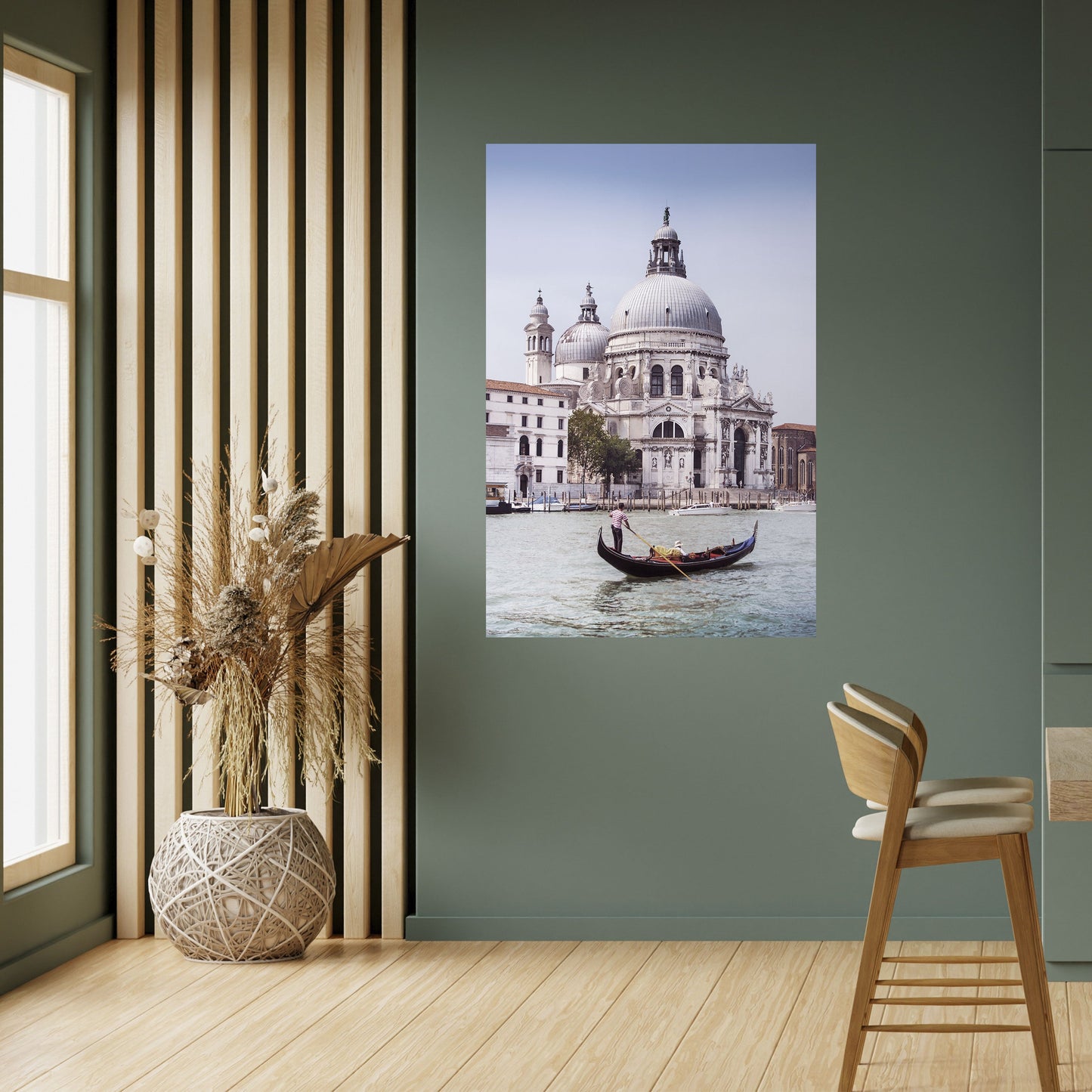 GONDOLA SERENATA Poster verticale staccabile e attaccabile