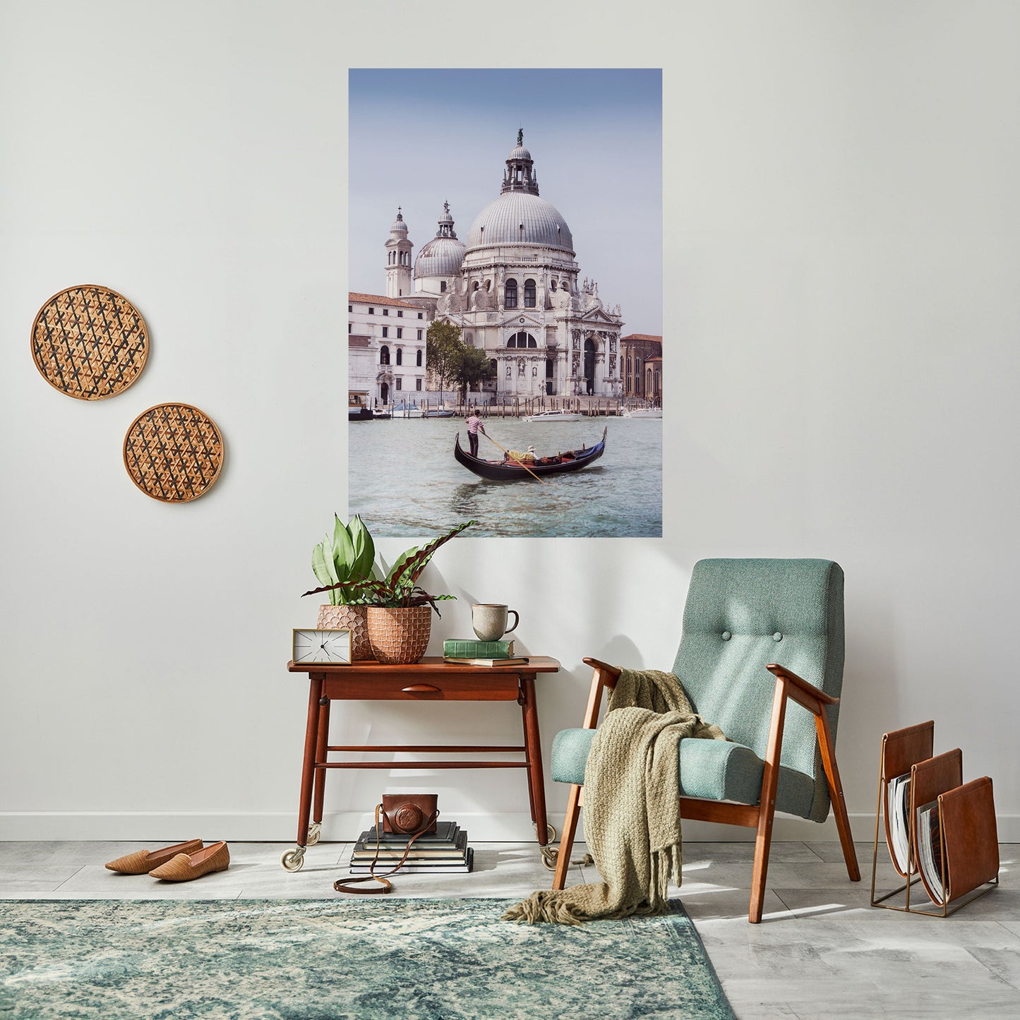 GONDOLA SERENATA Poster verticale staccabile e attaccabile