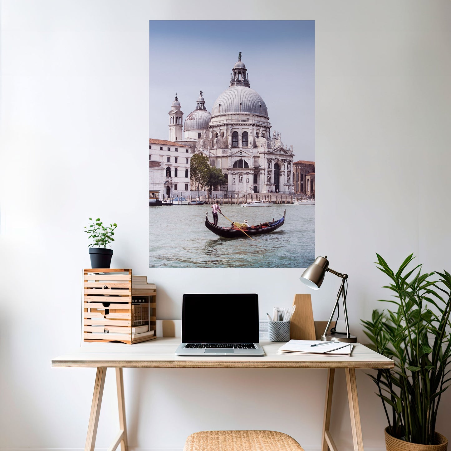 GONDOLA SERENATA Poster verticale staccabile e attaccabile