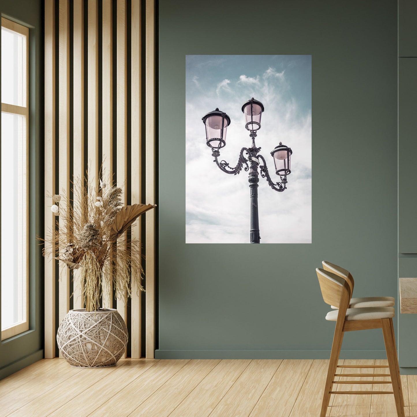 Poster verticale staccabile e attaccabile SUSSURRI DI LUCE