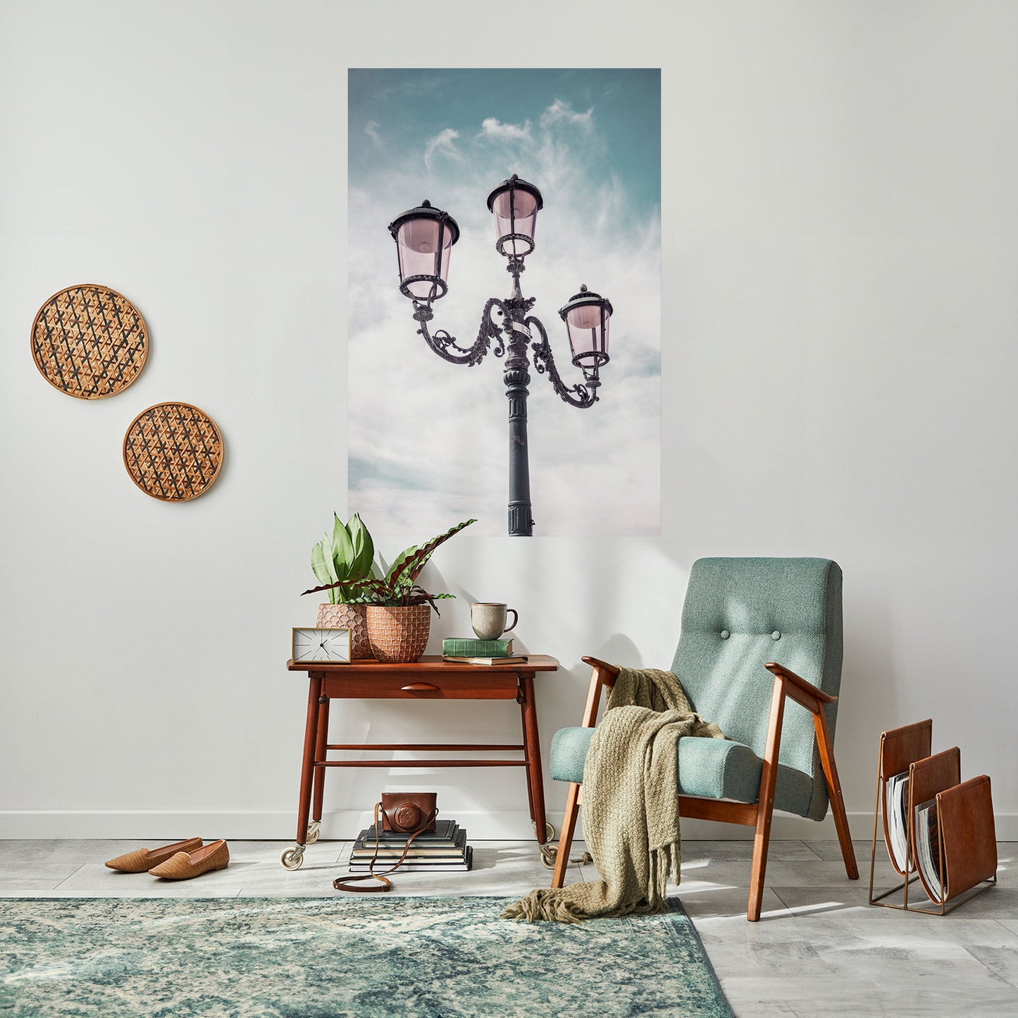 Poster verticale staccabile e attaccabile SUSSURRI DI LUCE