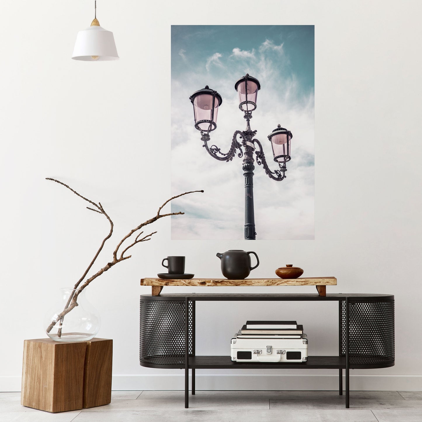Poster verticale staccabile e attaccabile SUSSURRI DI LUCE