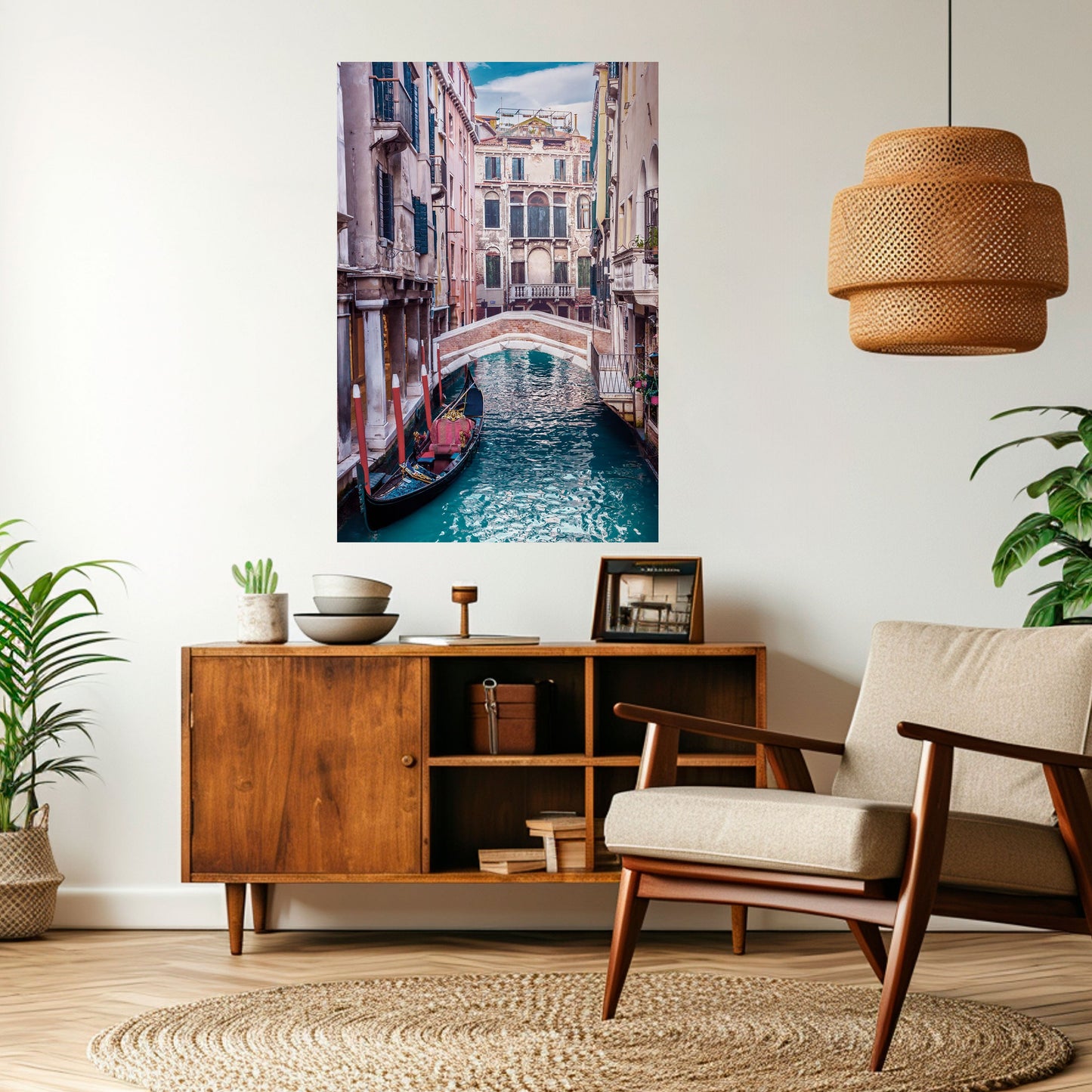 GONDOLA GLIDE Poster verticale staccabile e attaccabile