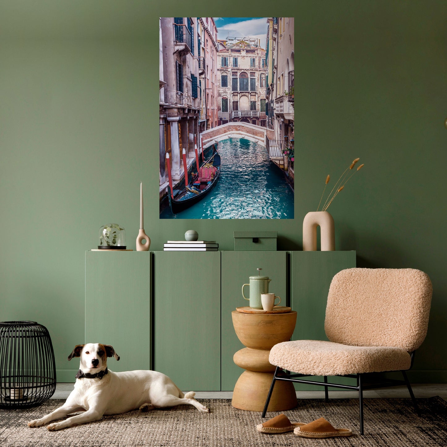 GONDOLA GLIDE Poster verticale staccabile e attaccabile