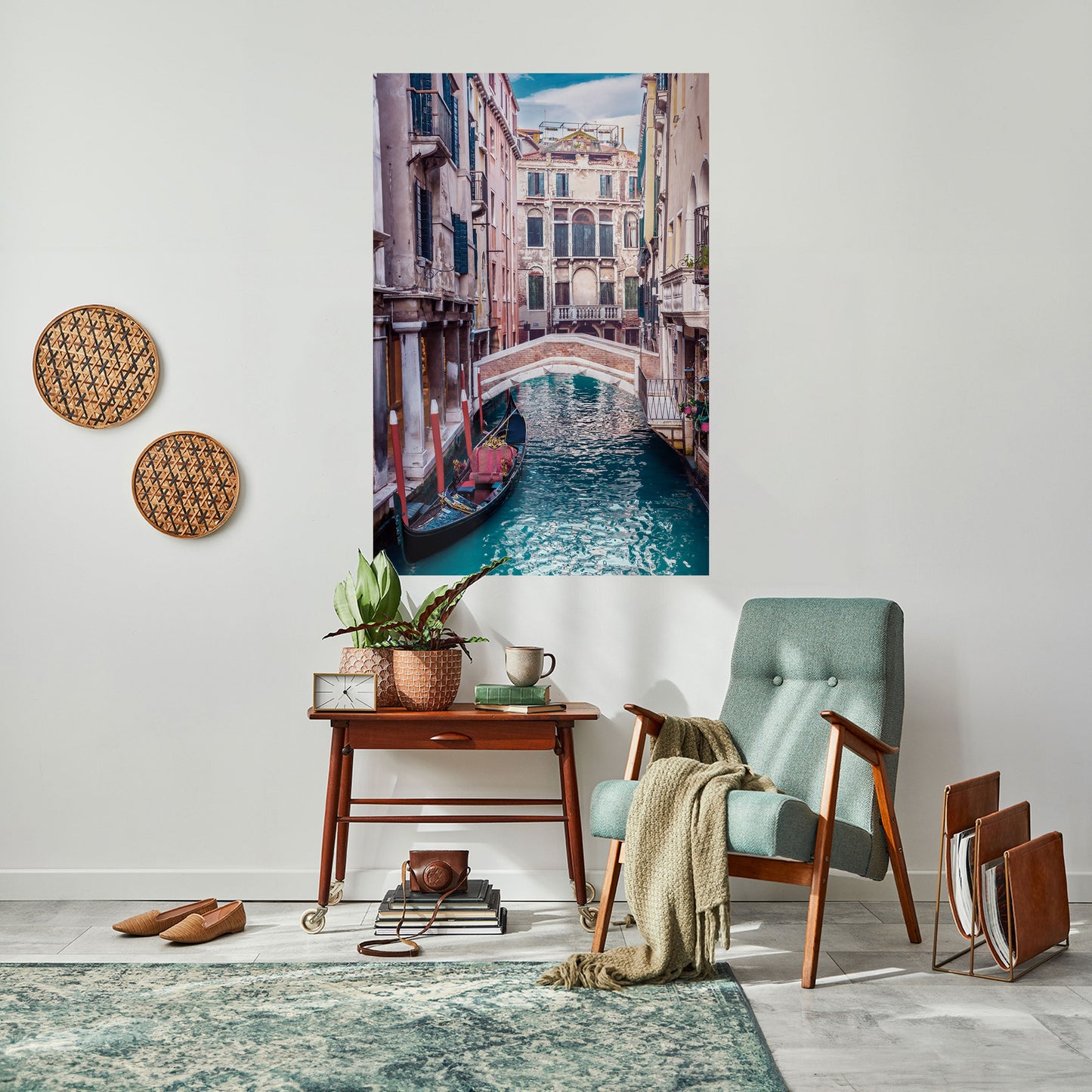 GONDOLA GLIDE Poster verticale staccabile e attaccabile