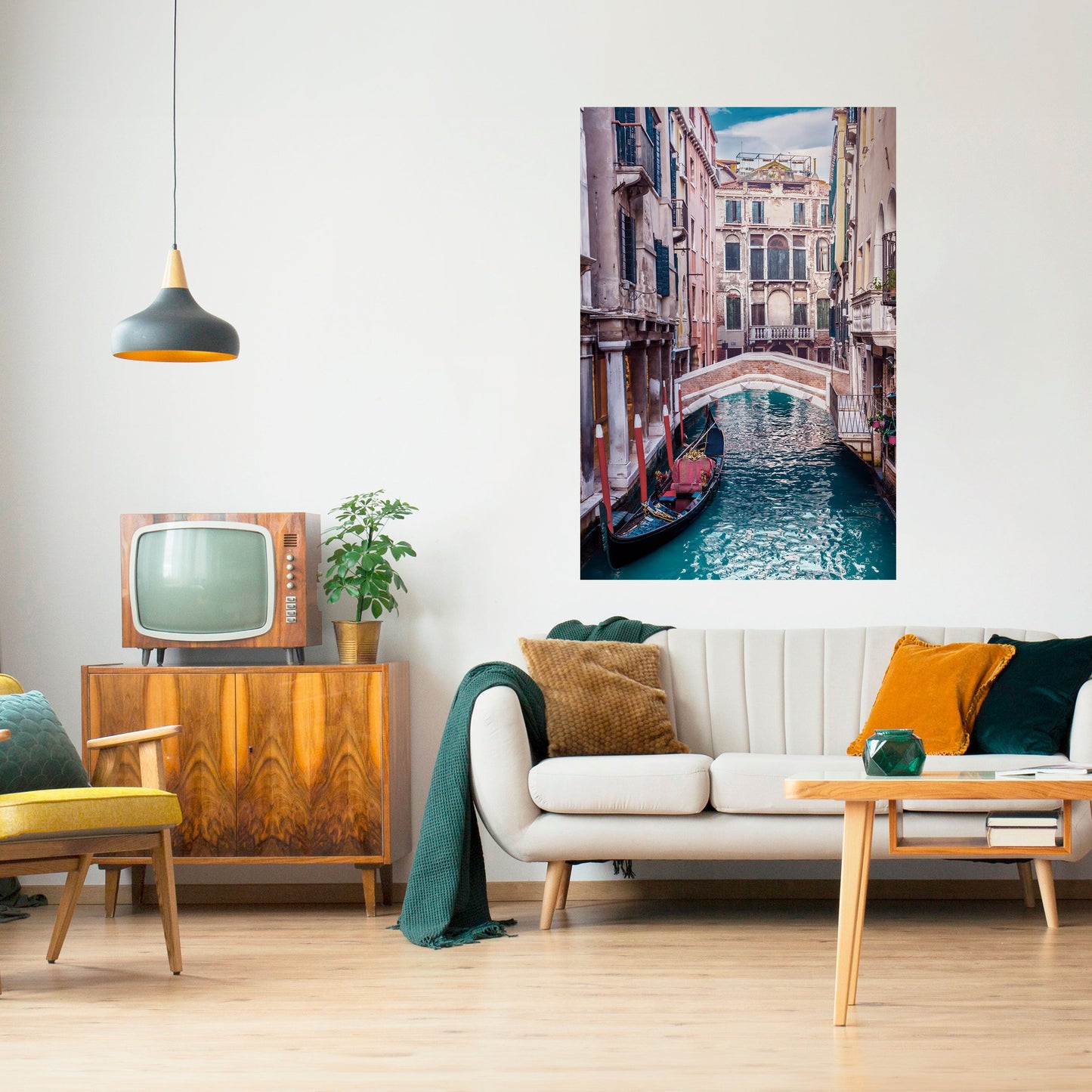 GONDOLA GLIDE Poster verticale staccabile e attaccabile