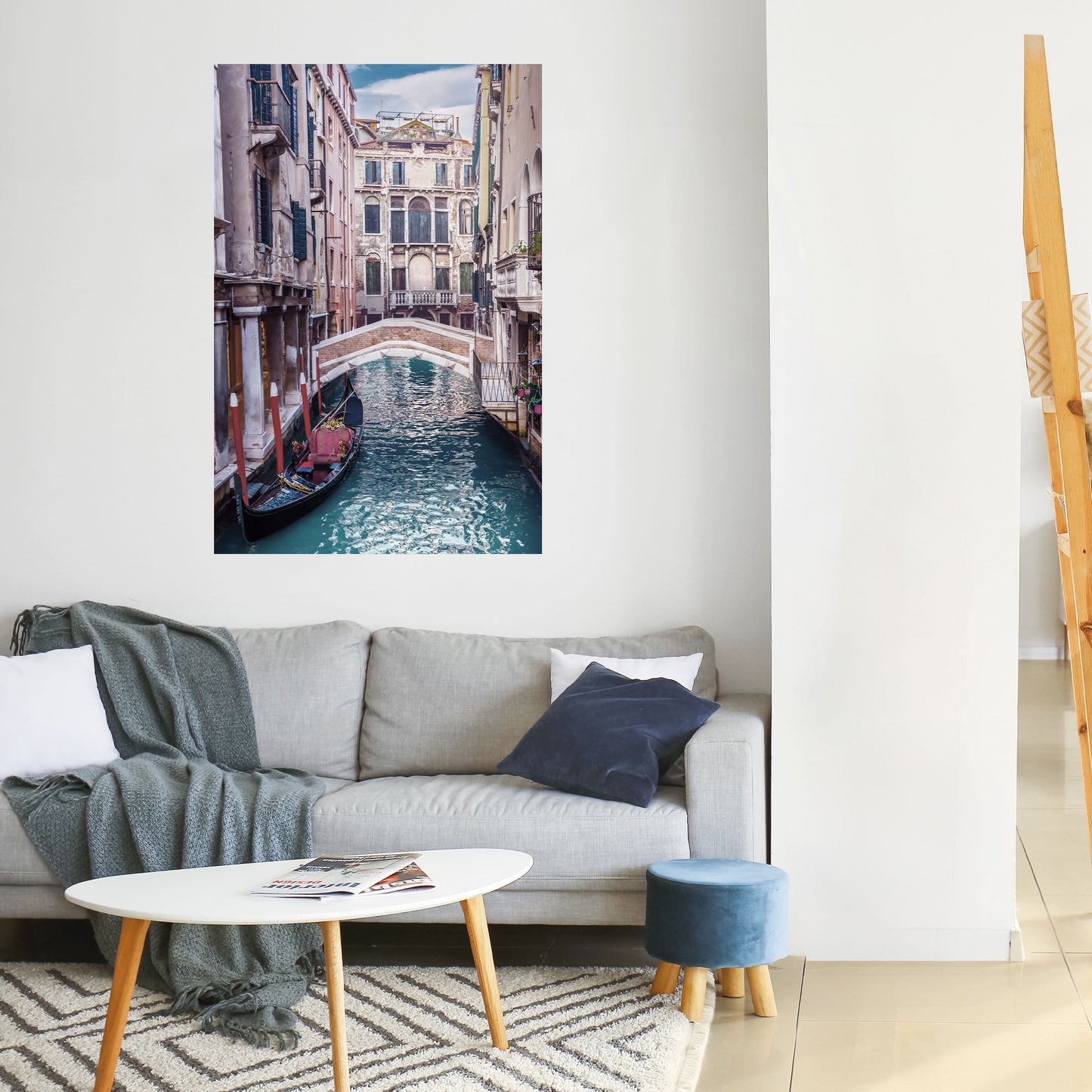 GONDOLA GLIDE Poster verticale staccabile e attaccabile