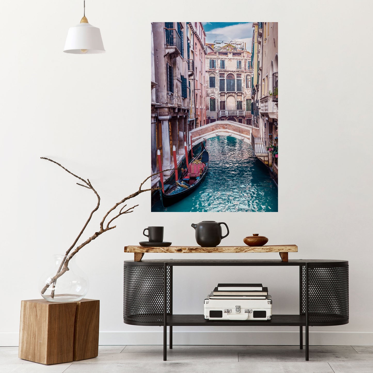 GONDOLA GLIDE Poster verticale staccabile e attaccabile