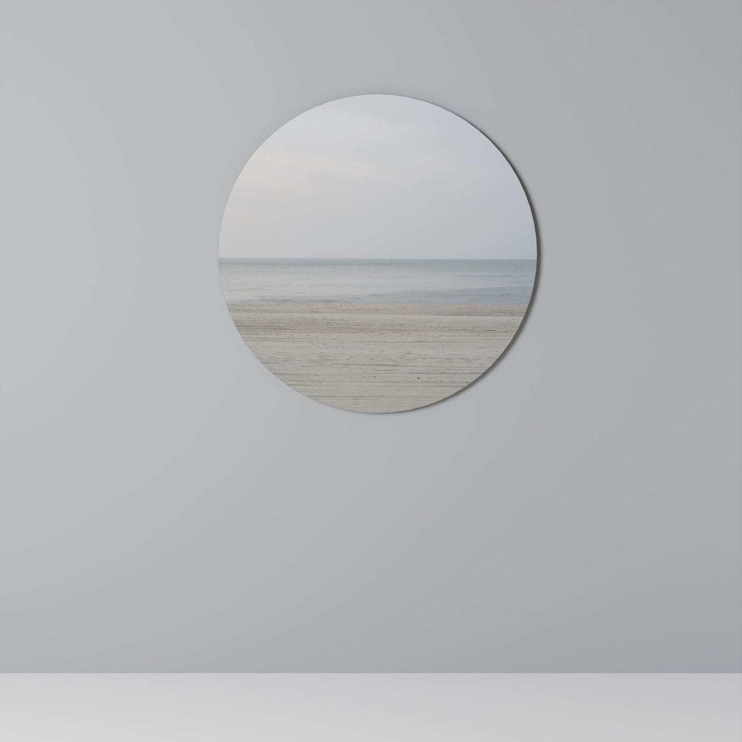MISTY SEAS OF CALM Round Wall Art