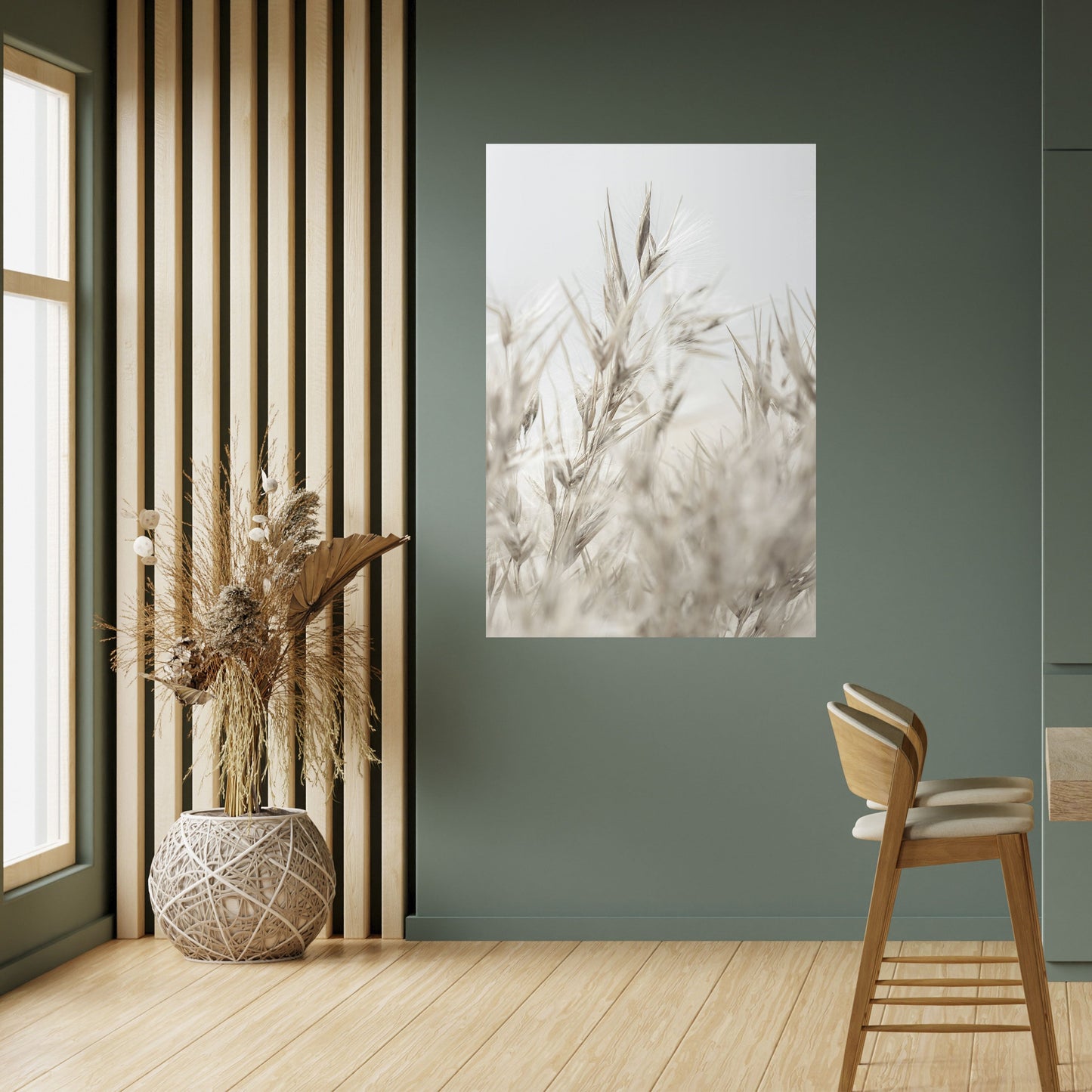 Poster verticale staccabile e attaccabile TRANQUIL GRASSES