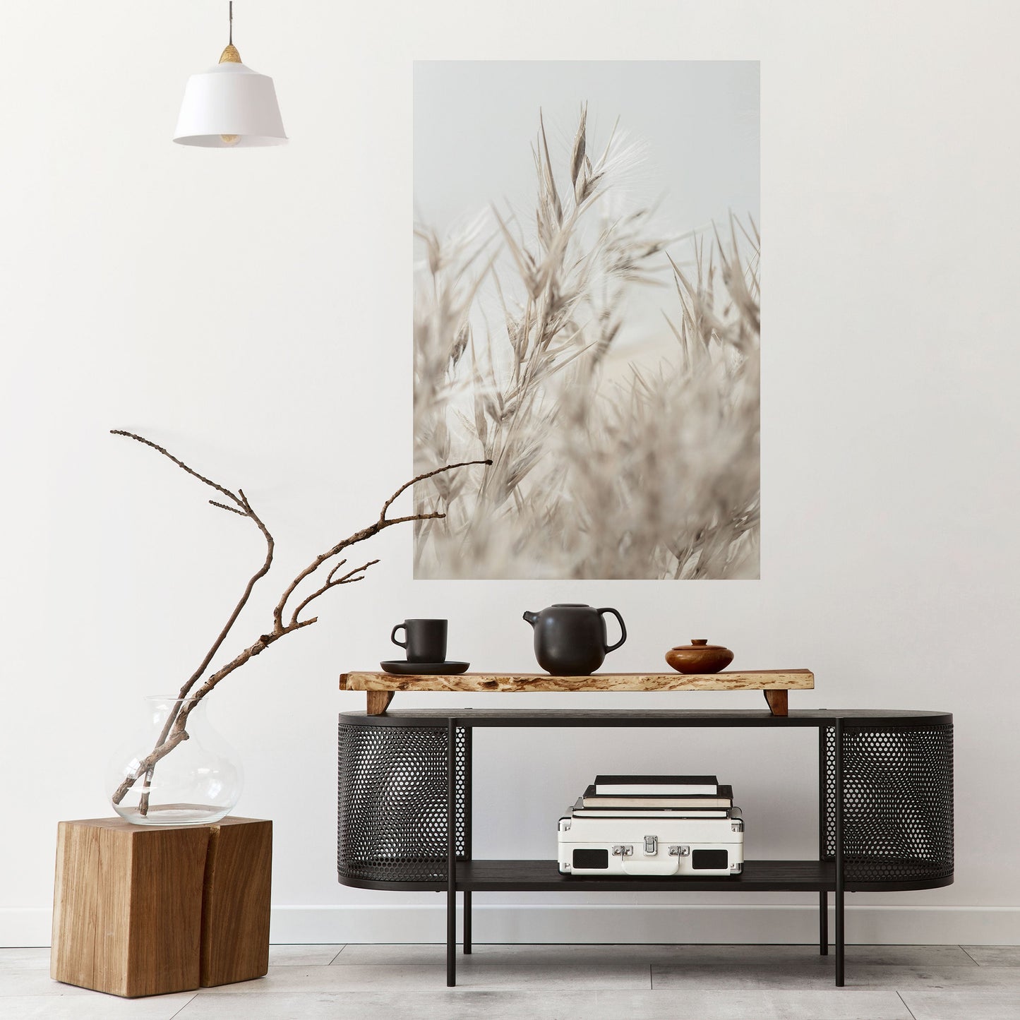 Poster verticale staccabile e attaccabile TRANQUIL GRASSES