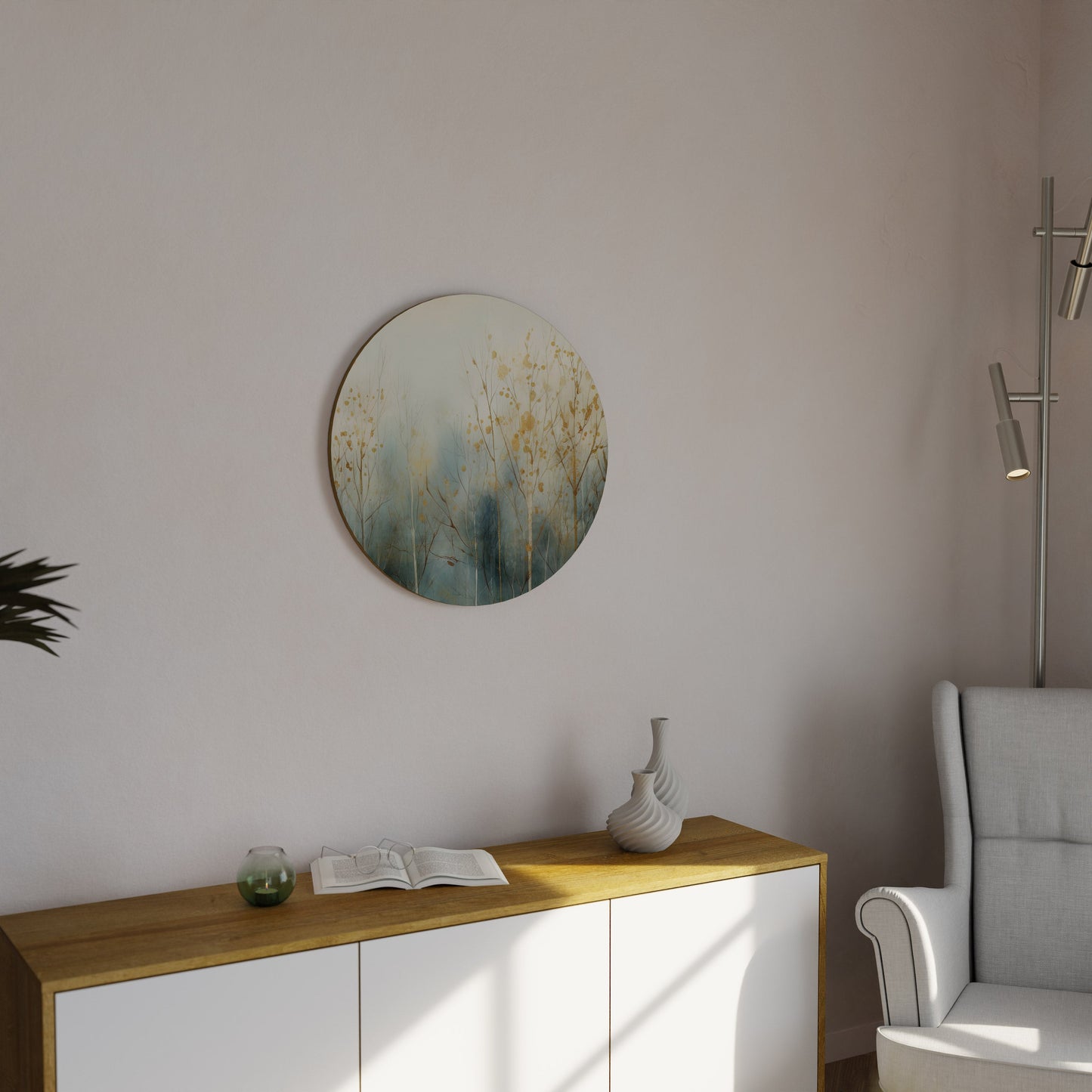 MYSTICAL FOREST DREAM Round Wall Art