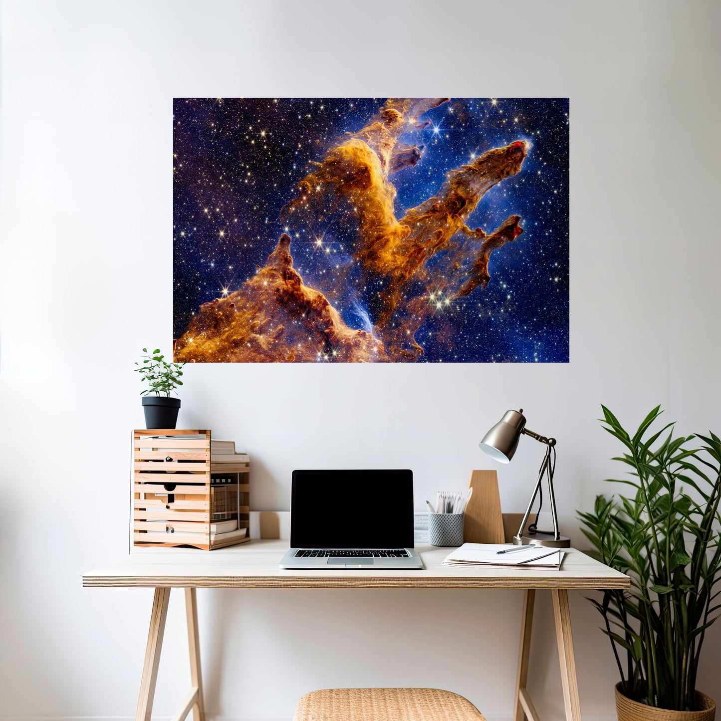 Poster orizzontale staccabile e attaccabile COSMIC DREAMSCAPE