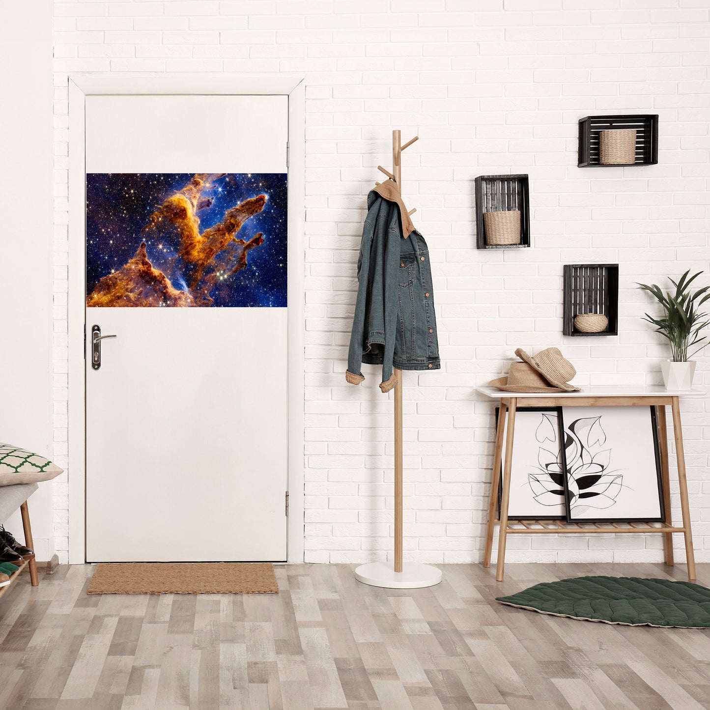 Poster orizzontale staccabile e attaccabile COSMIC DREAMSCAPE