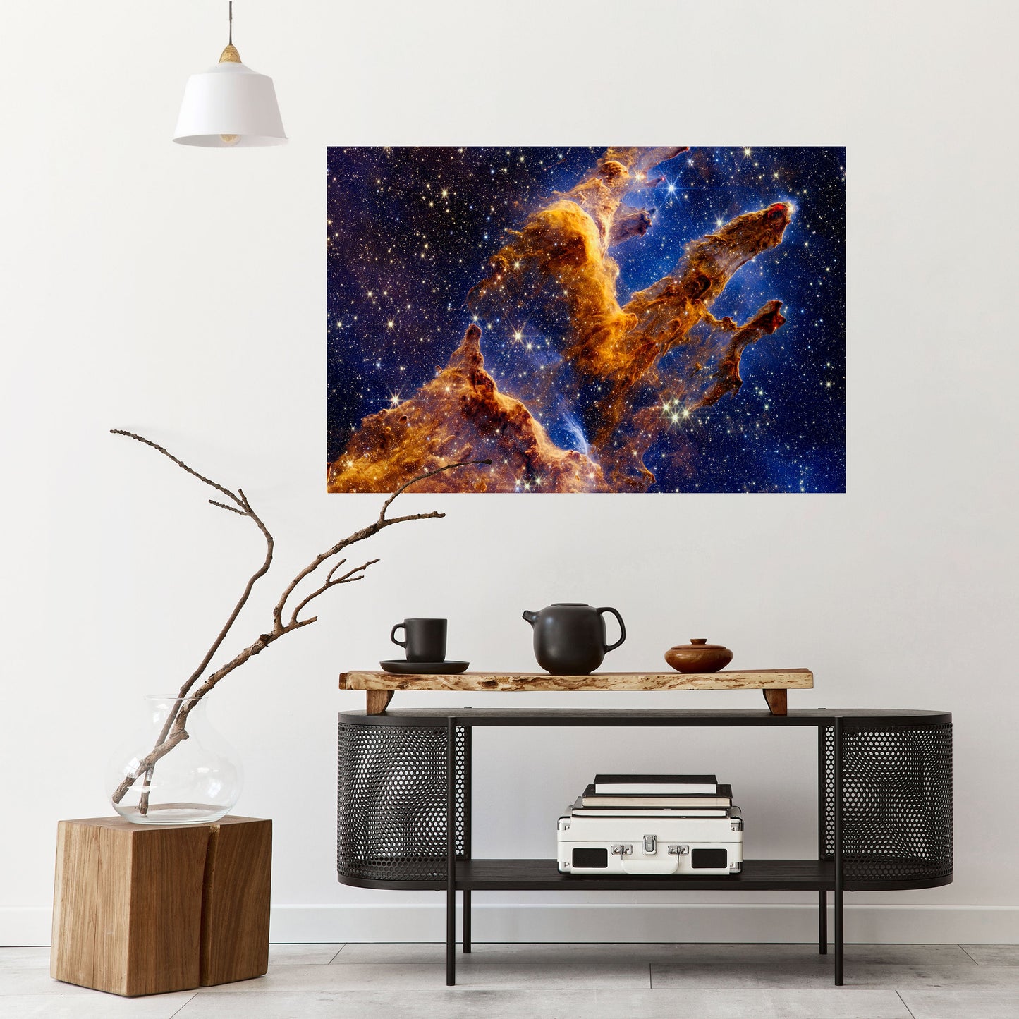 Poster orizzontale staccabile e attaccabile COSMIC DREAMSCAPE