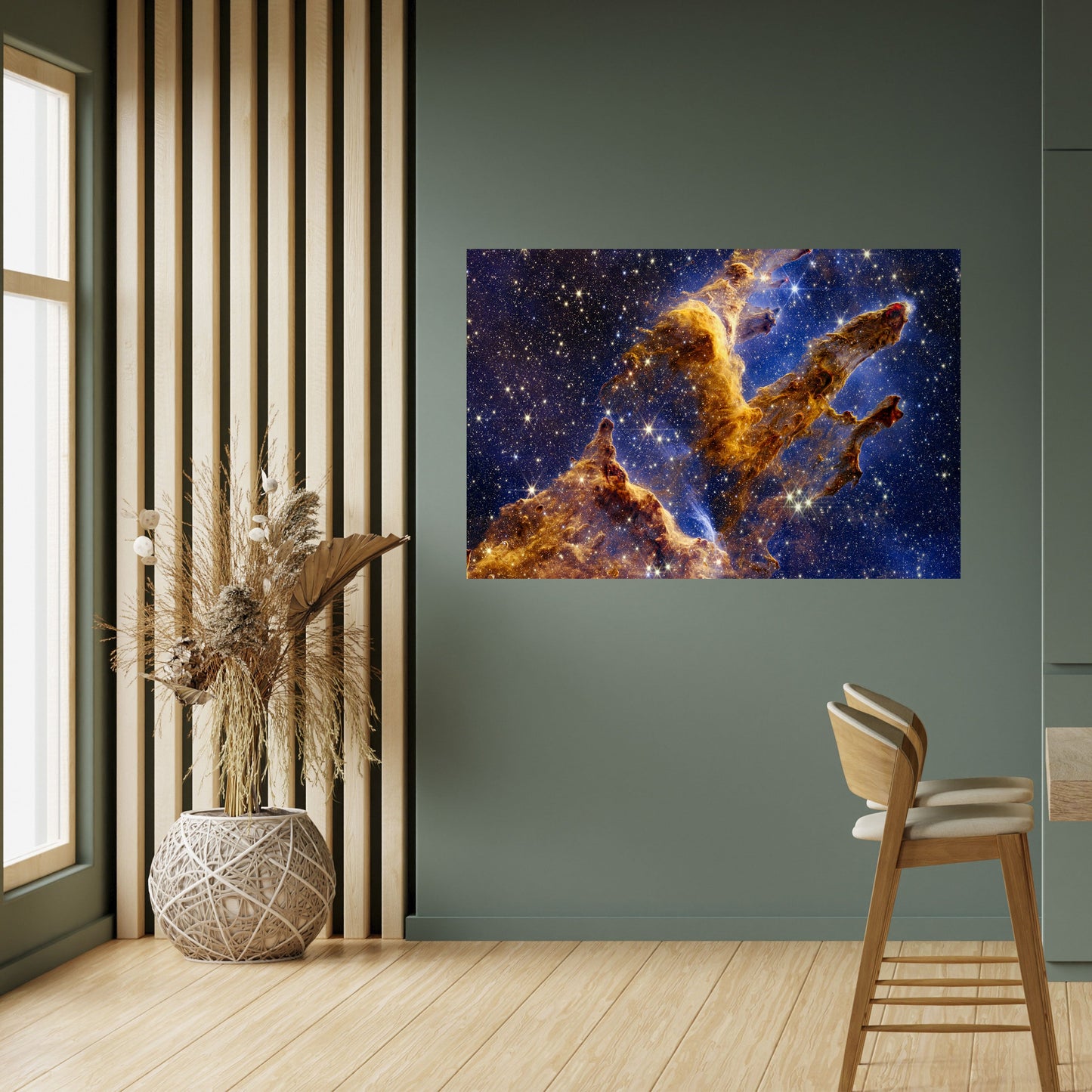 Poster orizzontale staccabile e attaccabile COSMIC DREAMSCAPE