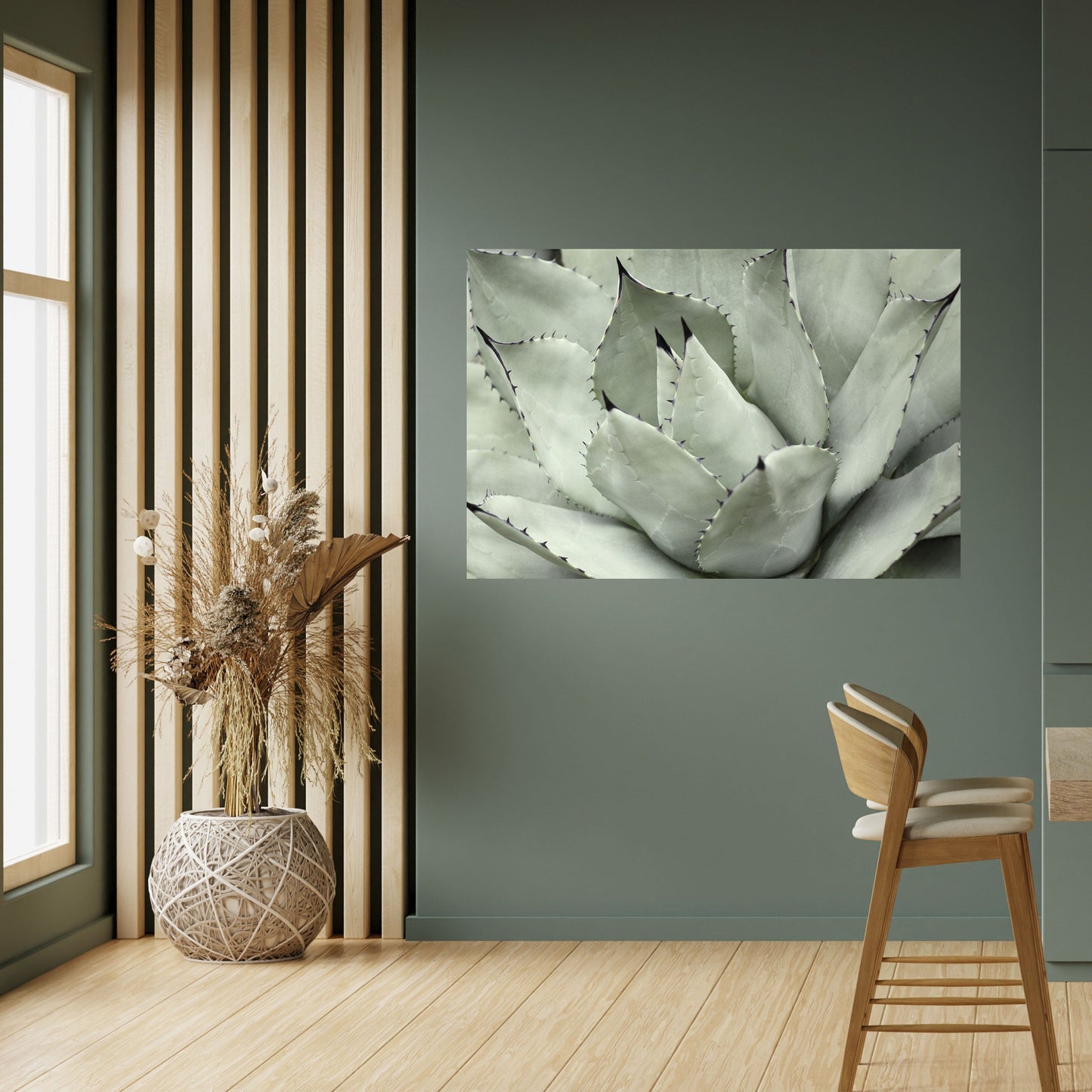 Poster orizzontale staccabile e attaccabile SOGNO MISTICO SUCCULENTO