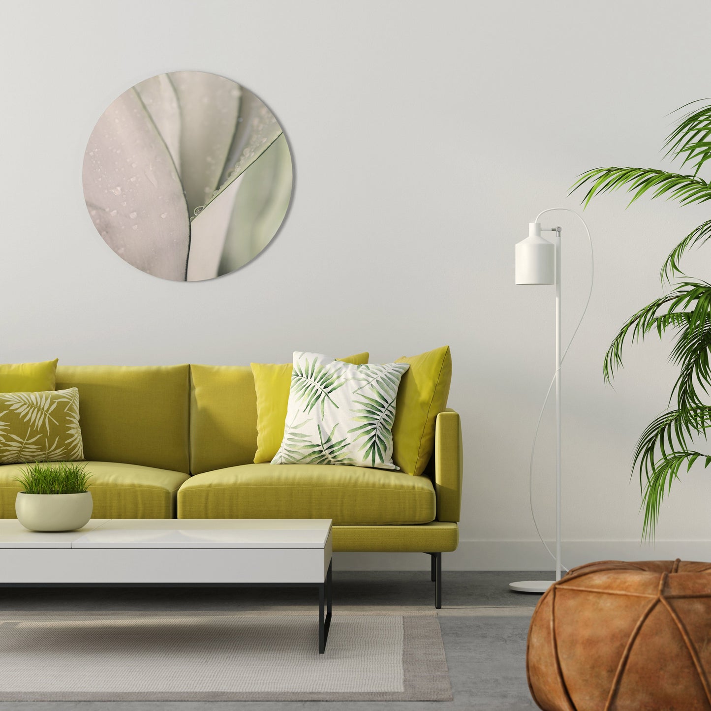 NATURE'S TAPESTRY Round Wall Art