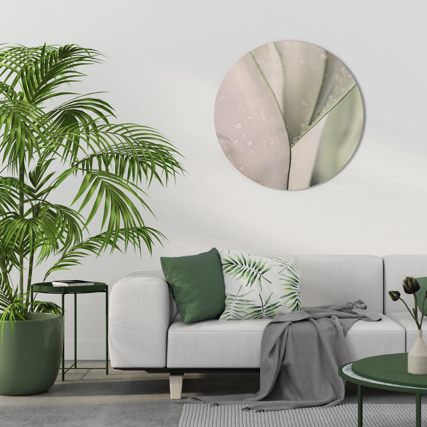NATURE'S TAPESTRY Round Wall Art