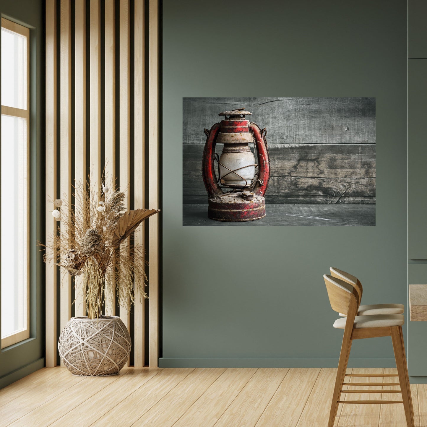 LANTERNA DEI RICORDI Poster orizzontale staccabile e attaccabile