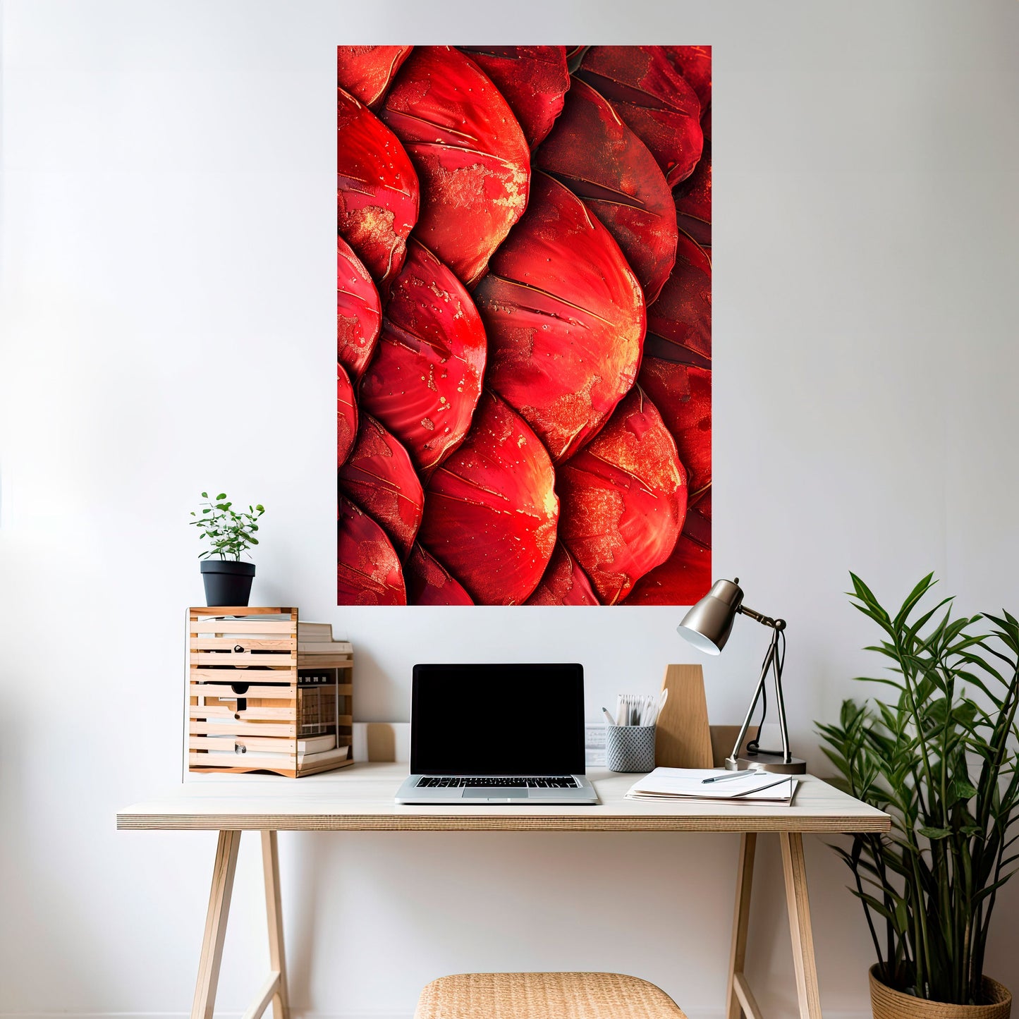 Poster verticale staccabile e attaccabile RUBY PETAL DANCE