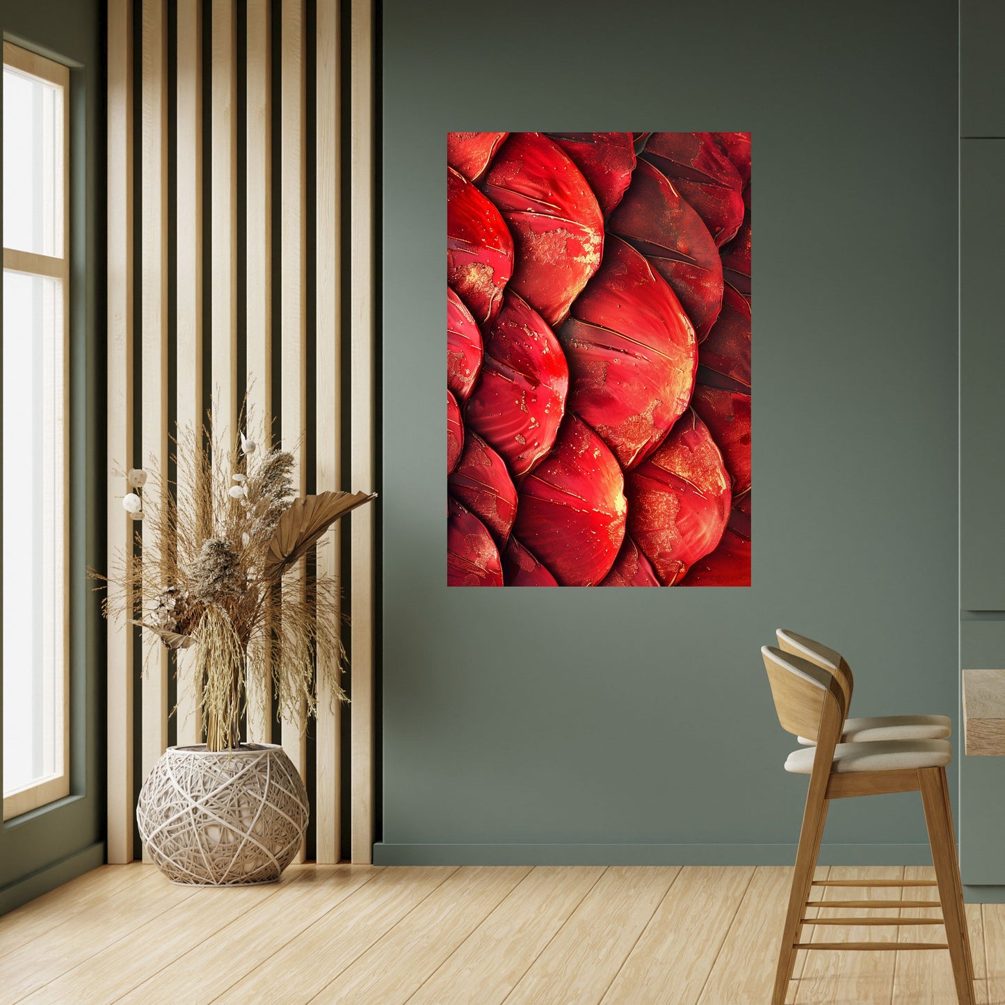 Poster verticale staccabile e attaccabile RUBY PETAL DANCE