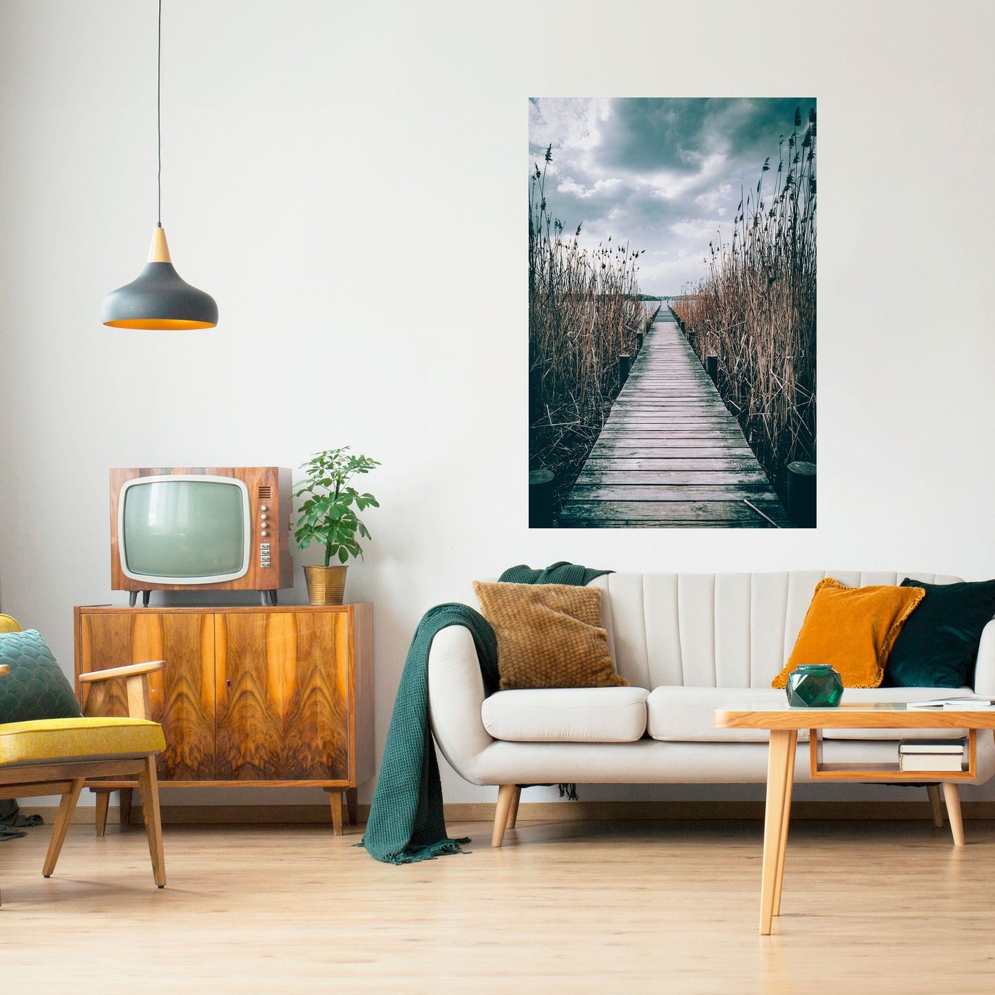 CONSERVARE L'IMMOBILITÀ Poster verticale staccabile e attaccabile