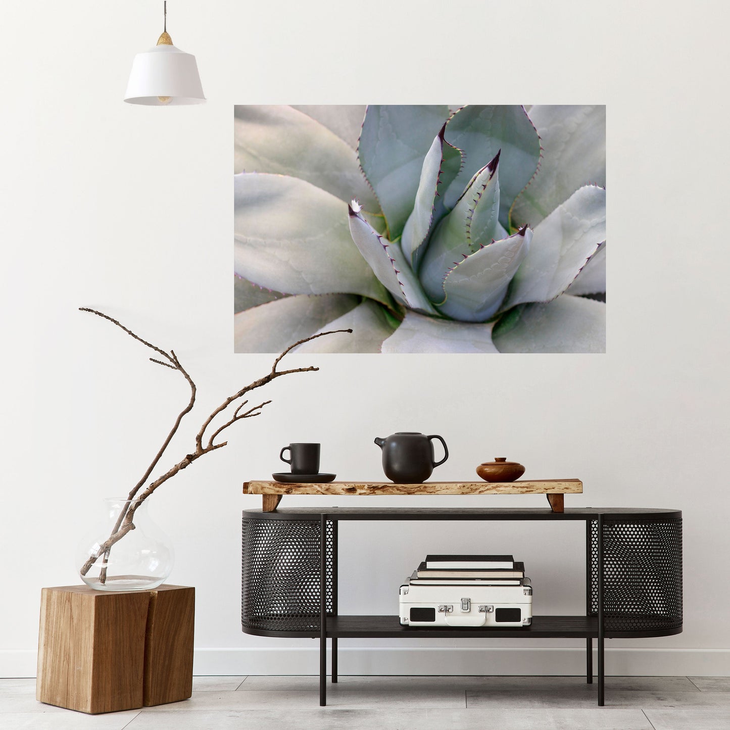 Poster orizzontale staccabile e attaccabile AGAVE ELEGANCE