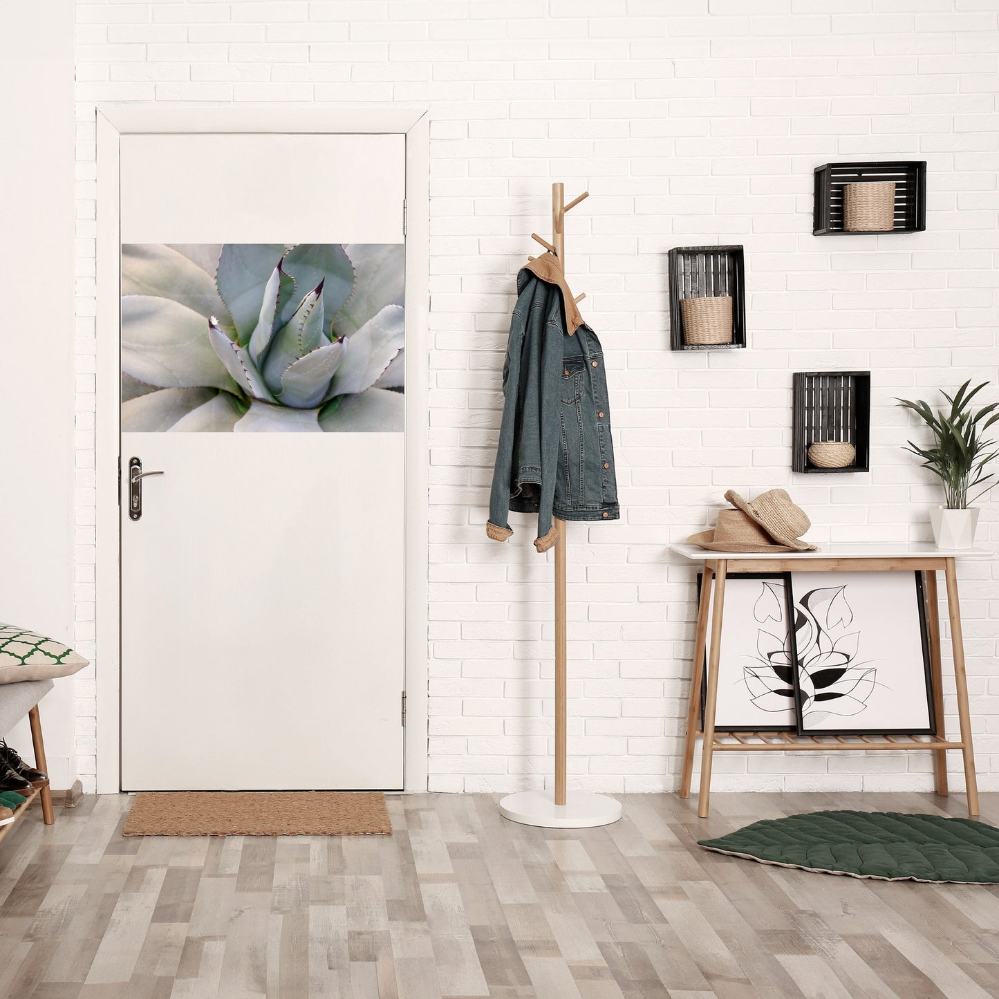 Poster orizzontale staccabile e attaccabile AGAVE ELEGANCE