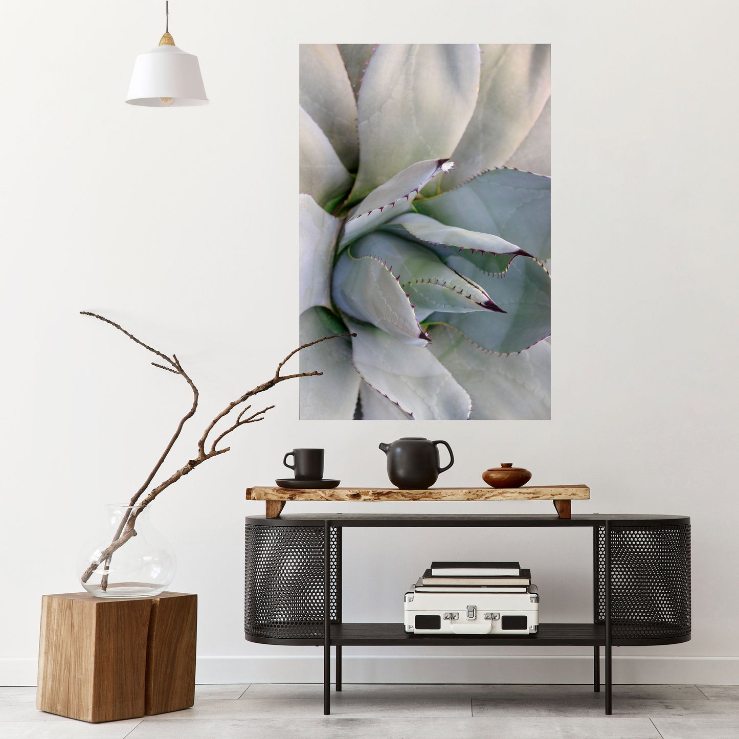 Poster verticale staccabile e attaccabile AGAVE ELEGANCE