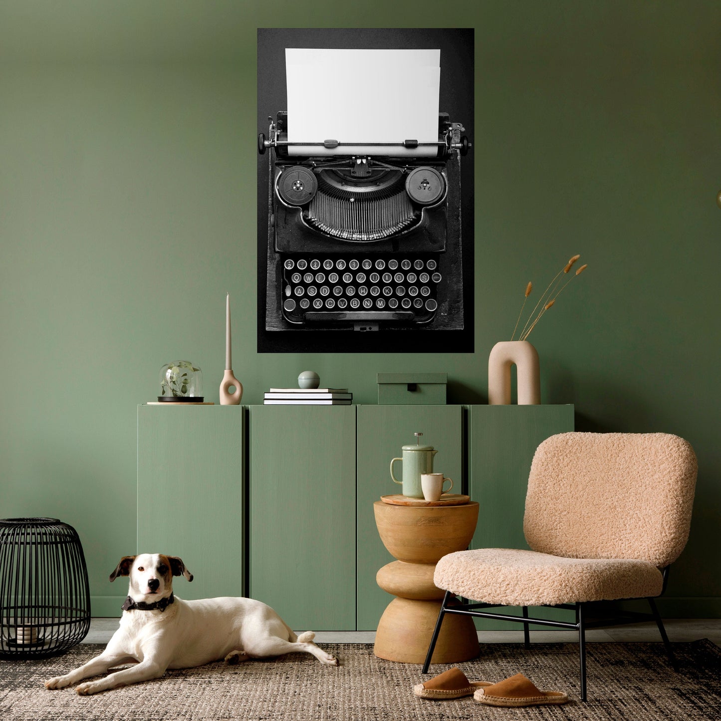 SINFONIA DELLA MACCHINA DA SCRIVERE Poster verticale staccabile e attaccabile