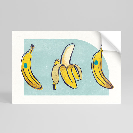 Poster orizzontale stacca e attacca BOLD BANANA BOUQUET