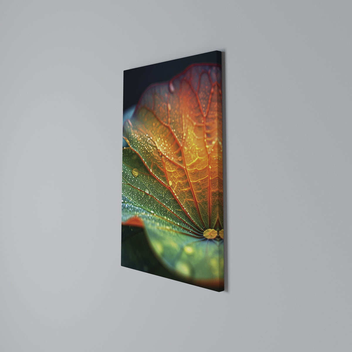 ECHOES OF RAIN Vertical Canvas Print