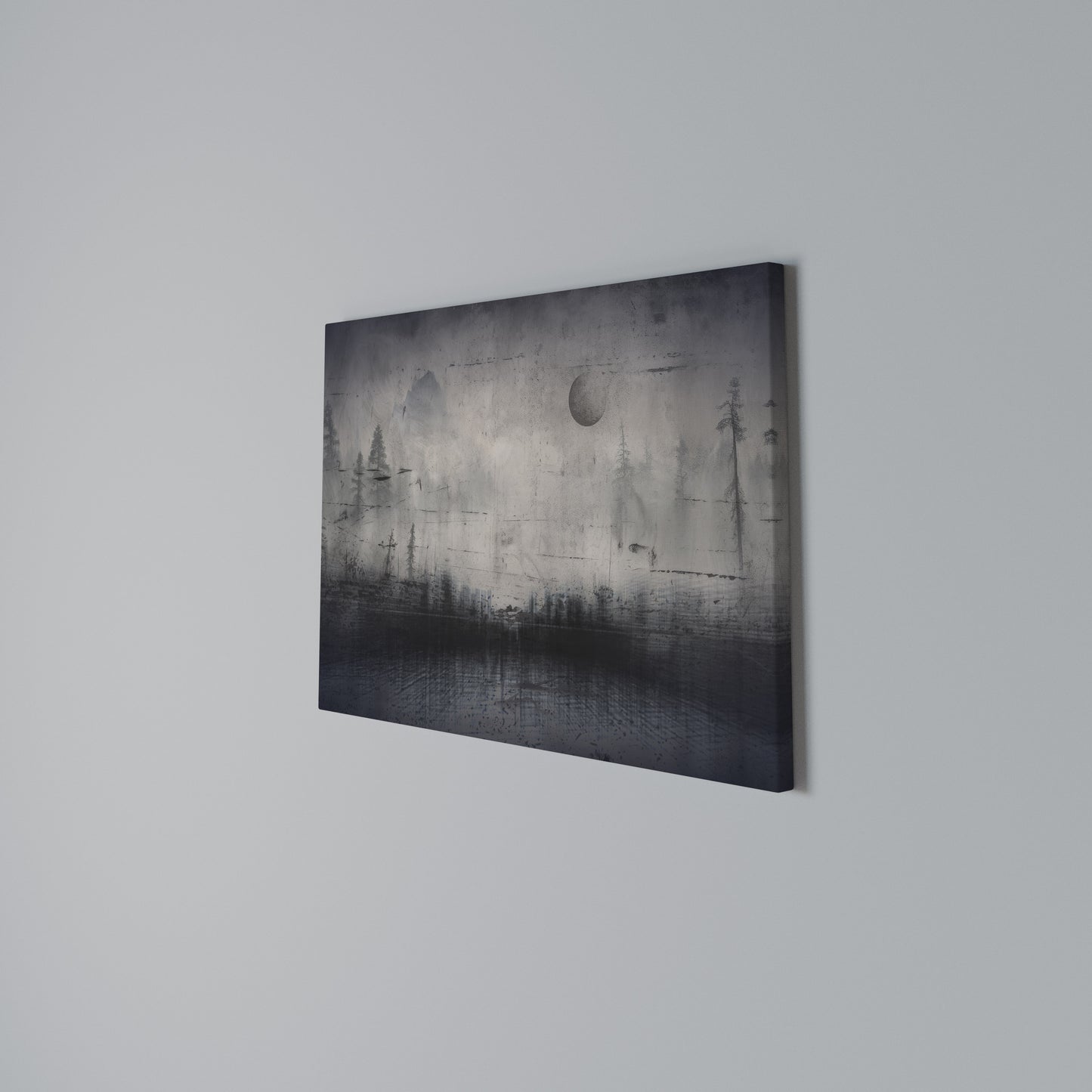 ECLIPSE OF SERENITY Stampa su tela orizzontale