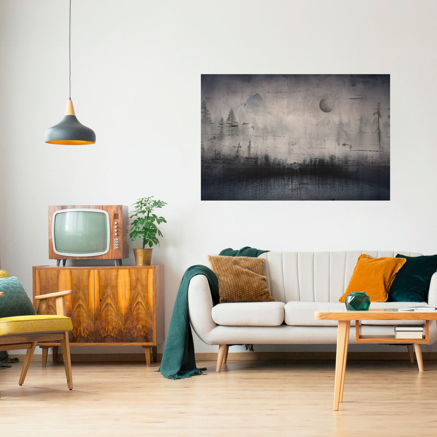 ECLISSE OF SERENITY Poster orizzontale staccabile e attaccabile