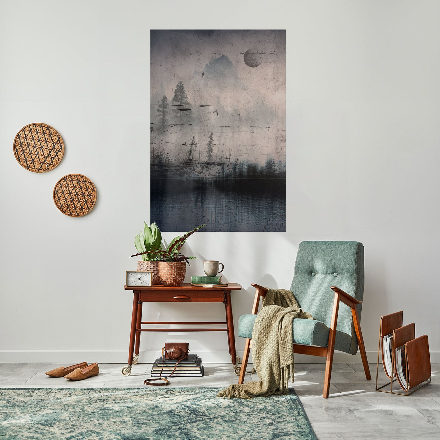 ECLISSE OF SERENITY Poster verticale staccabile e attaccabile