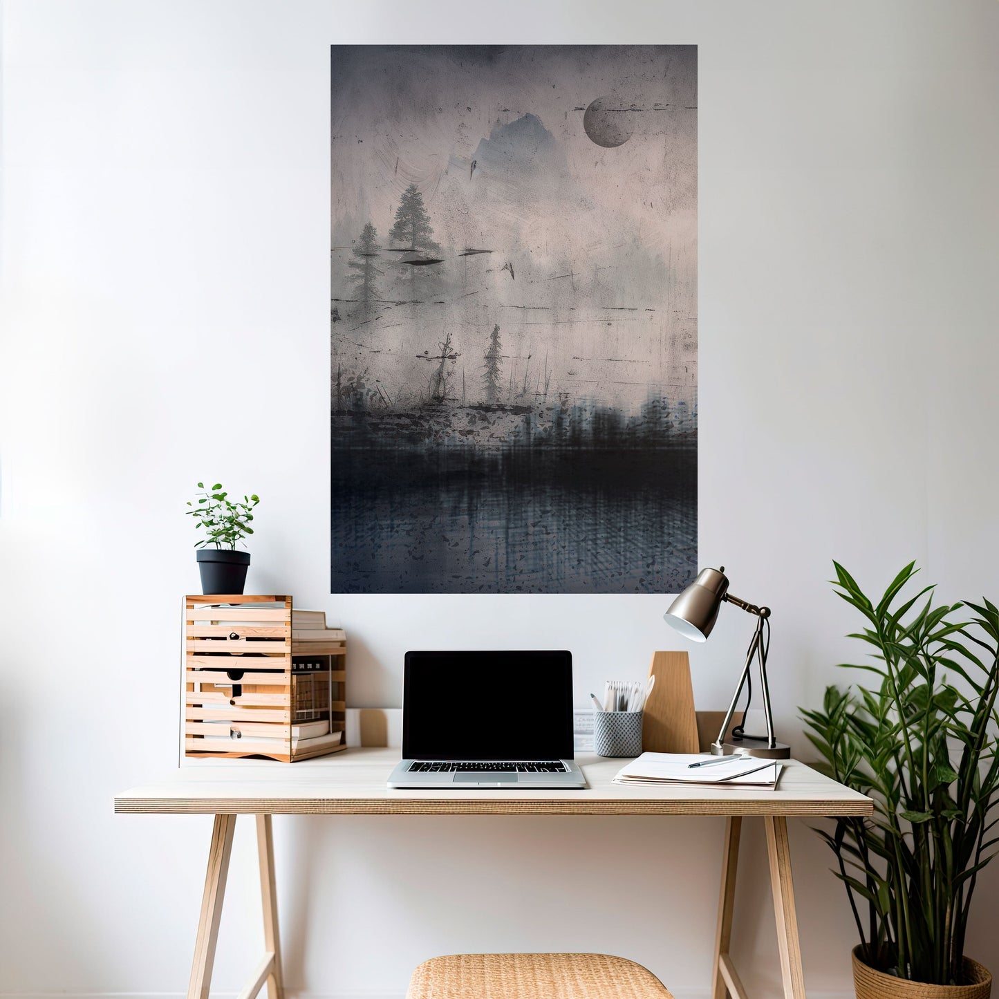 ECLISSE OF SERENITY Poster verticale staccabile e attaccabile