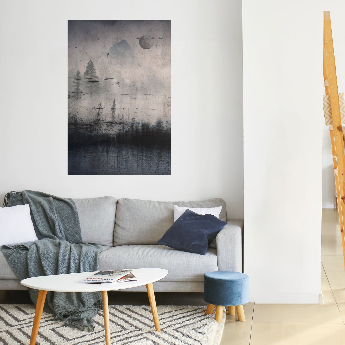 ECLISSE OF SERENITY Poster verticale staccabile e attaccabile