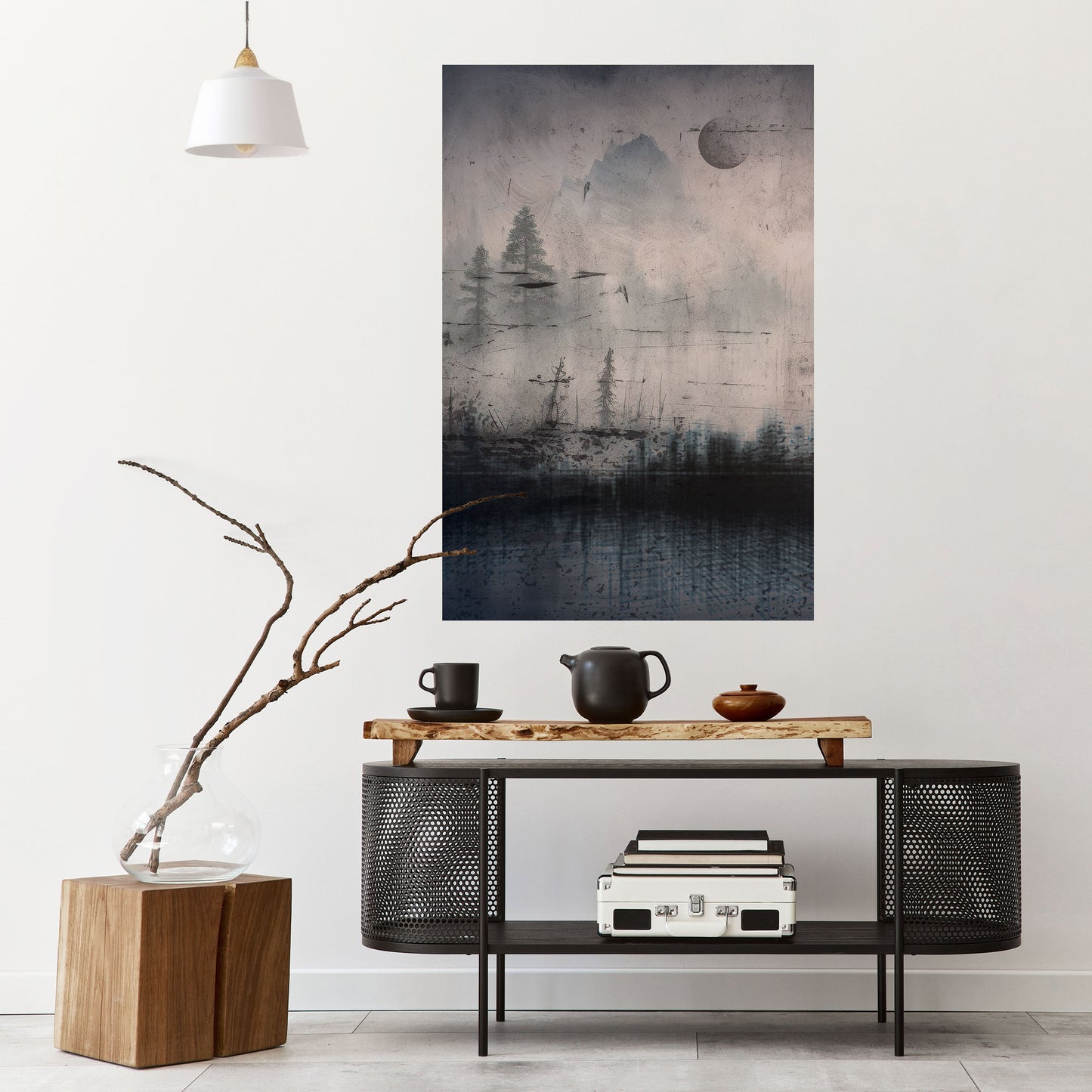 ECLISSE OF SERENITY Poster verticale staccabile e attaccabile