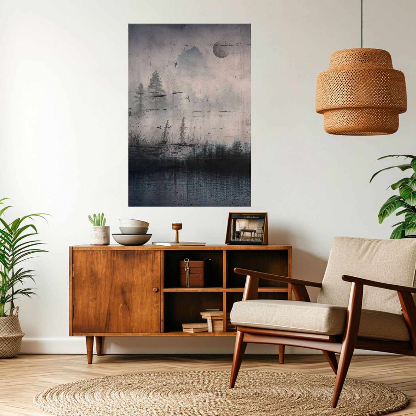 ECLISSE OF SERENITY Poster verticale staccabile e attaccabile