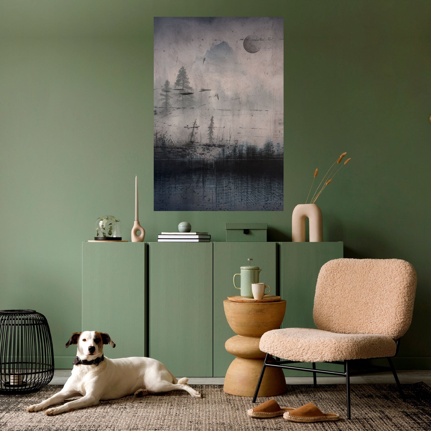 ECLISSE OF SERENITY Poster verticale staccabile e attaccabile