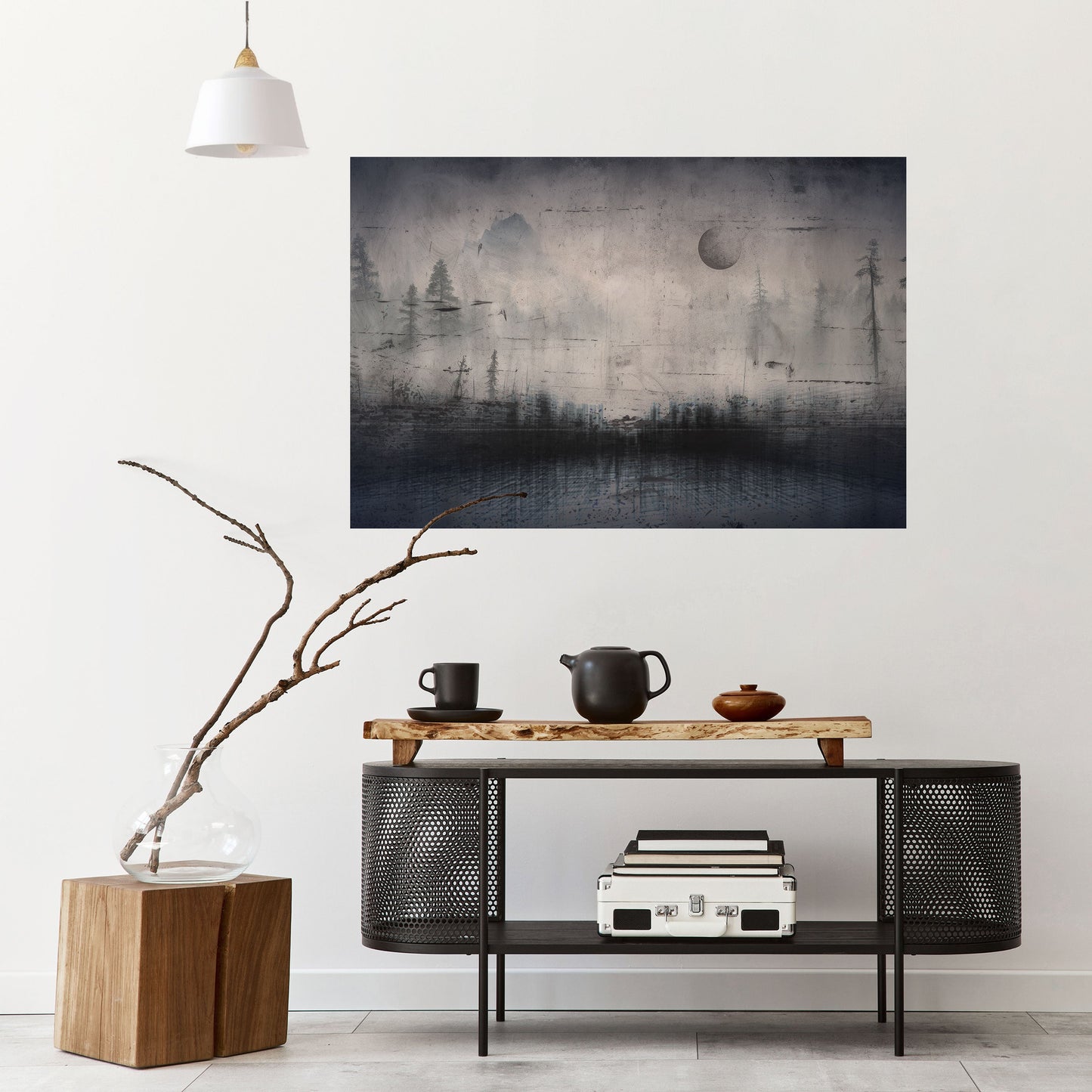 ECLISSE OF SERENITY Poster orizzontale staccabile e attaccabile