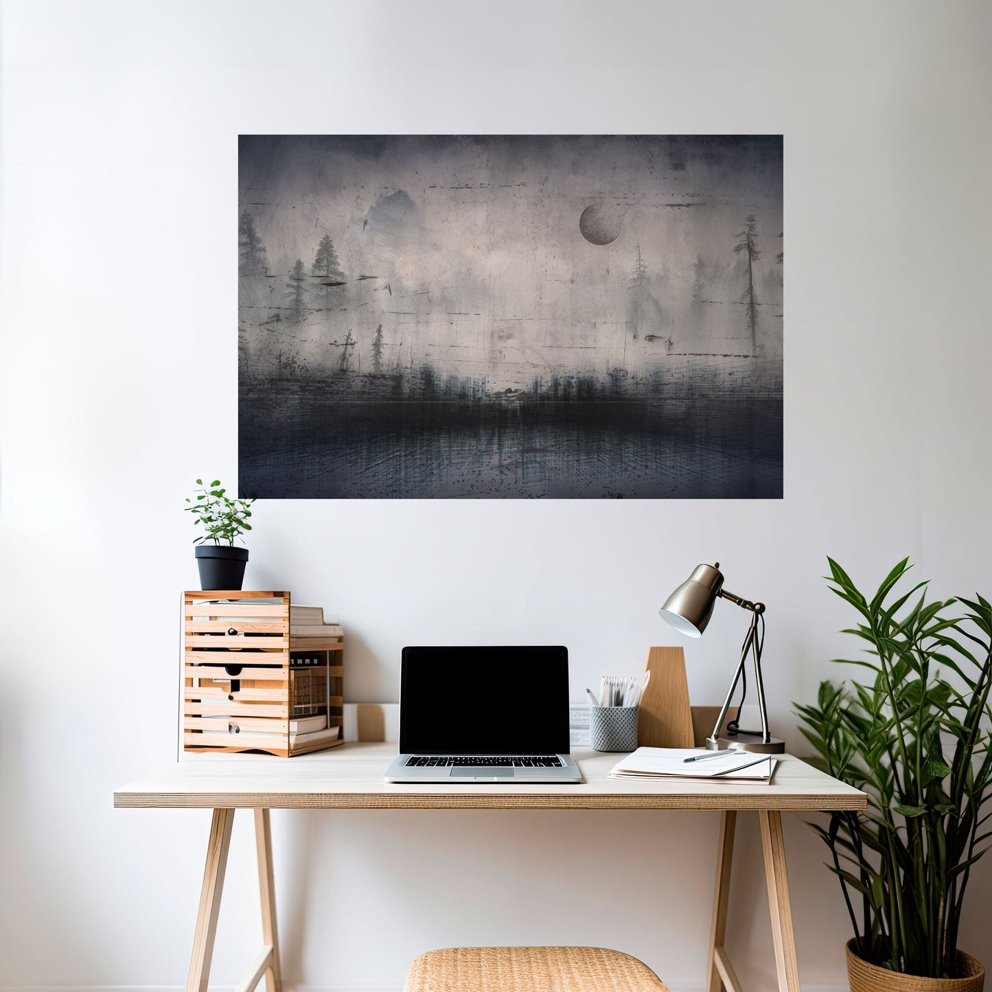 ECLISSE OF SERENITY Poster orizzontale staccabile e attaccabile