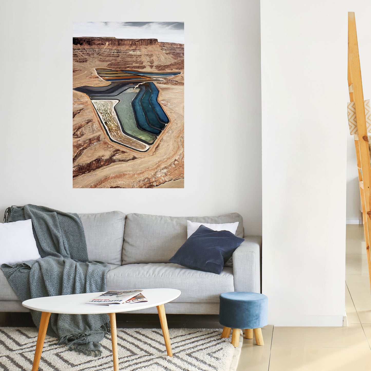 ARMONIA A STRATI Poster verticale staccabile e attaccabile