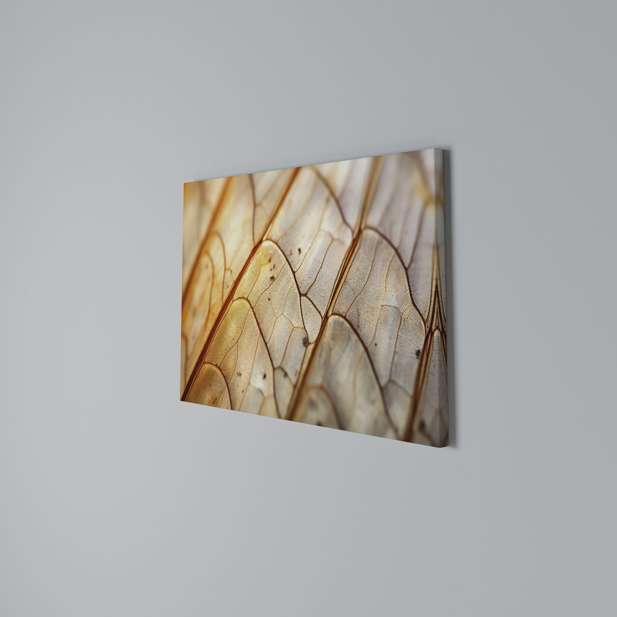 ELEGANT VEINING Stampa su tela orizzontale