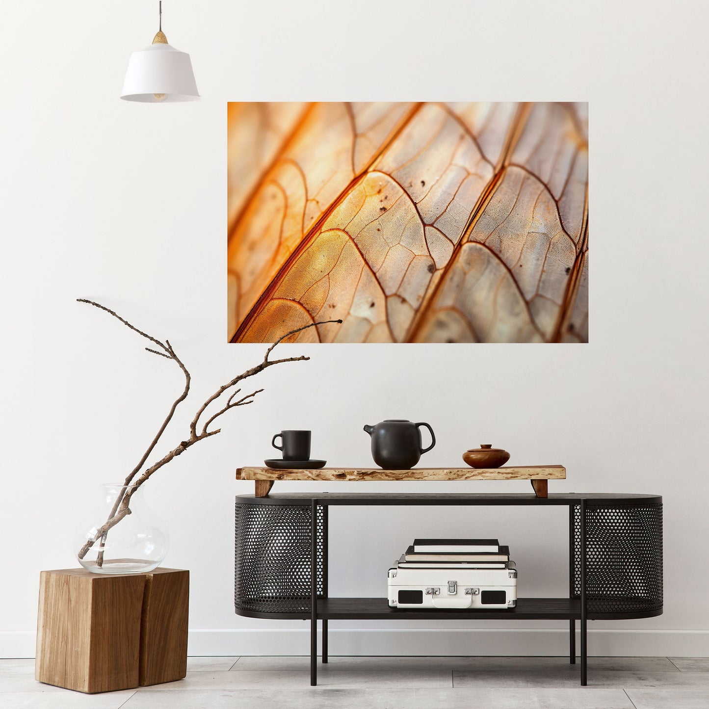 ELEGANTE VENATURA Poster orizzontale staccabile e attaccabile
